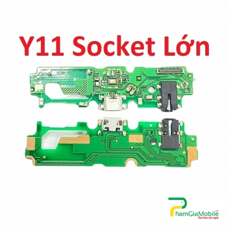 Thay Cụm Sạc, Chui Sạc Vivo Y11 Socket Lớn Sạc Chập Chờn, Không Vào Pin